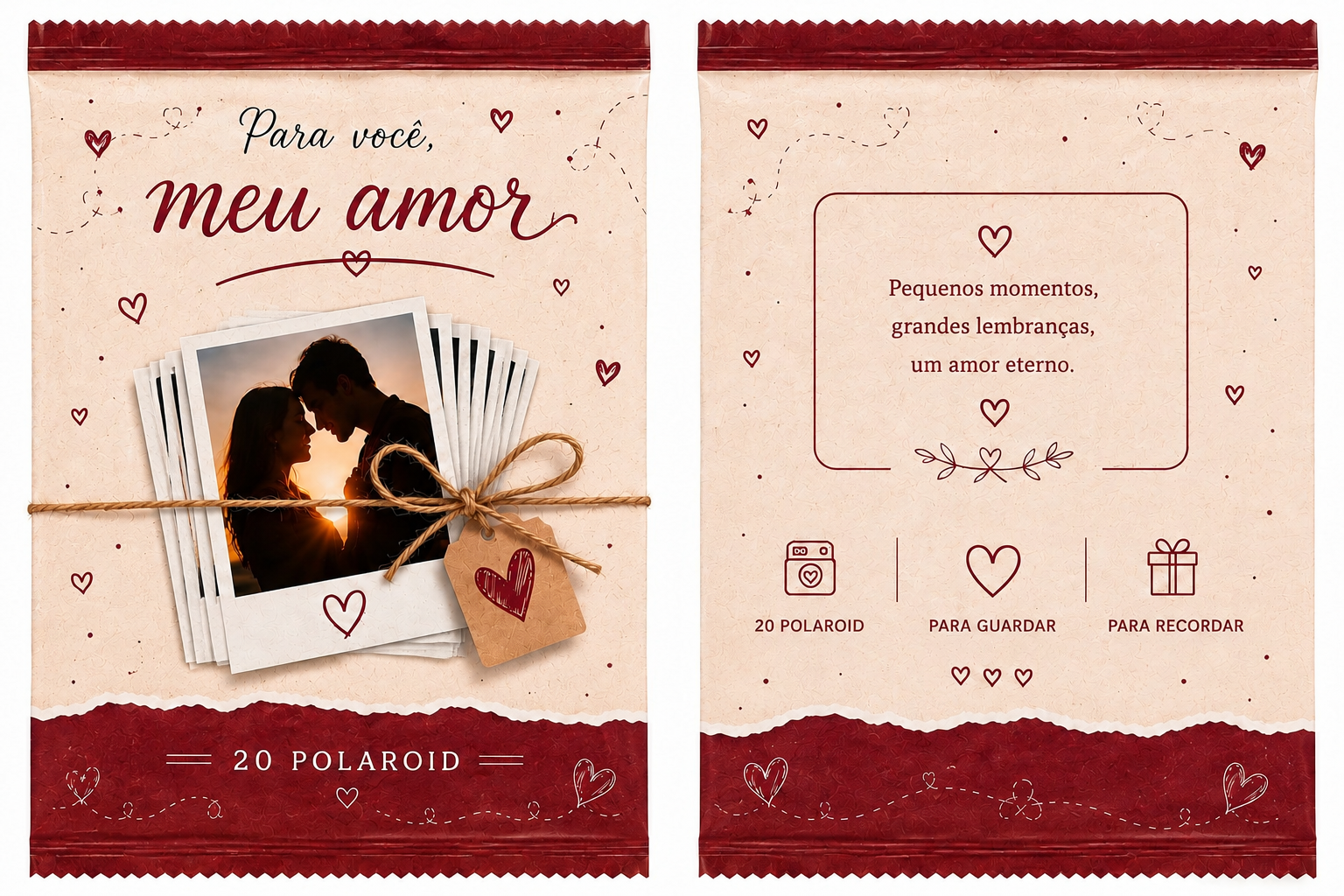 Pacote Presente — Para Você, Meu Amor